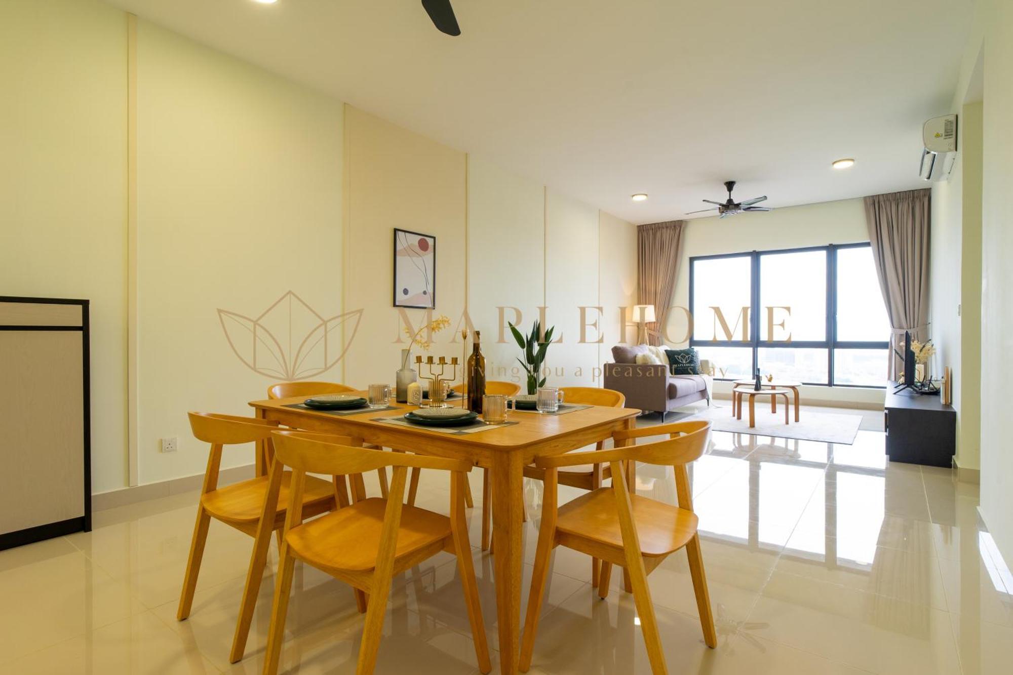 Apartmán The Apple Melaka Pokoj fotografie