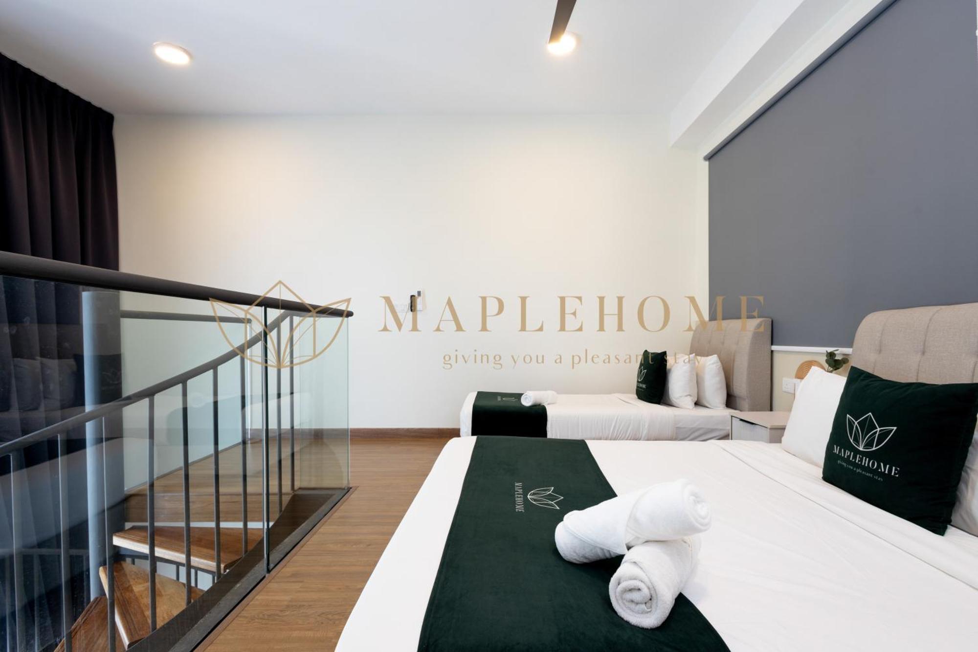 Apartmán The Apple Melaka Pokoj fotografie