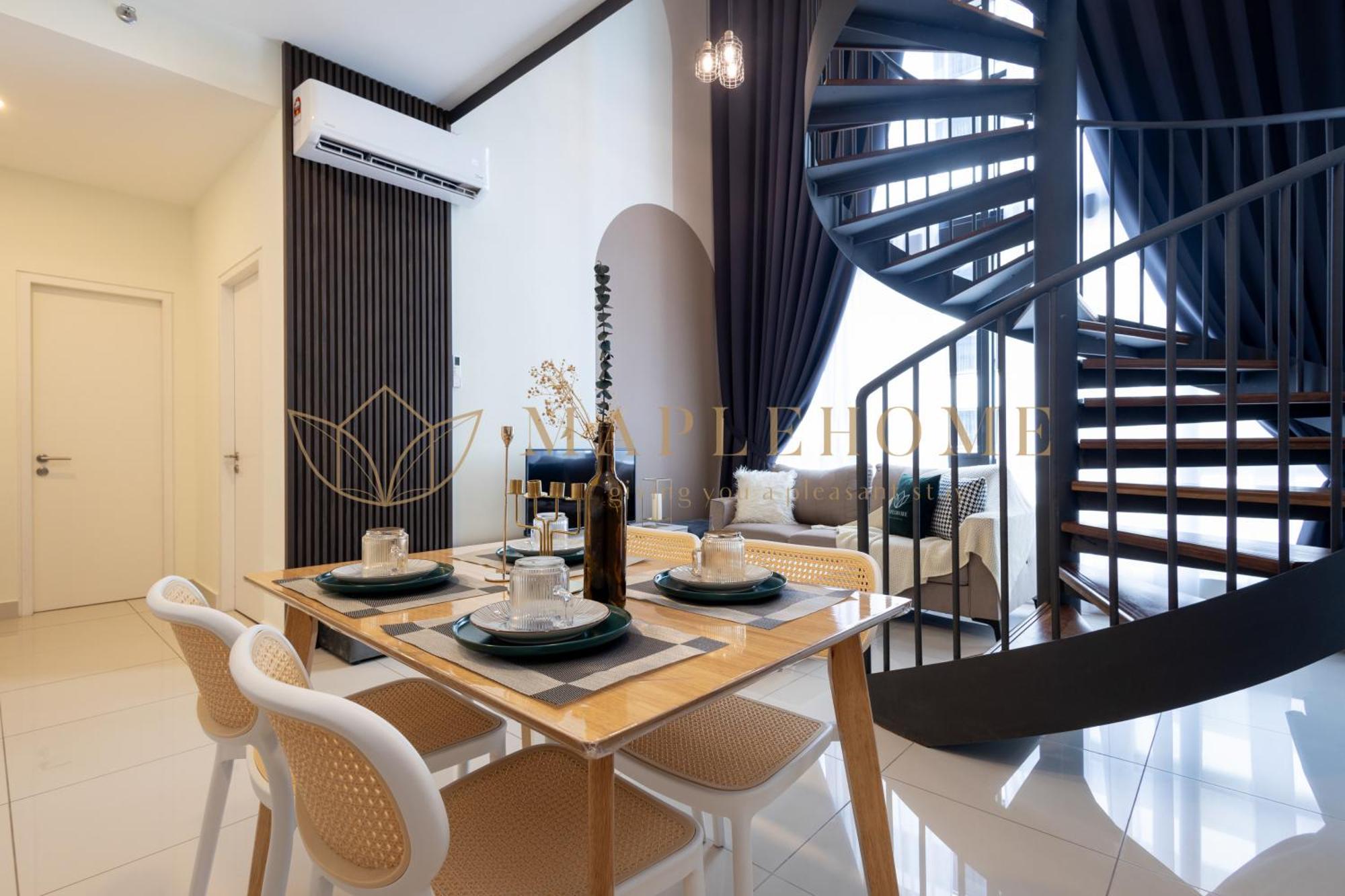 Apartmán The Apple Melaka Pokoj fotografie