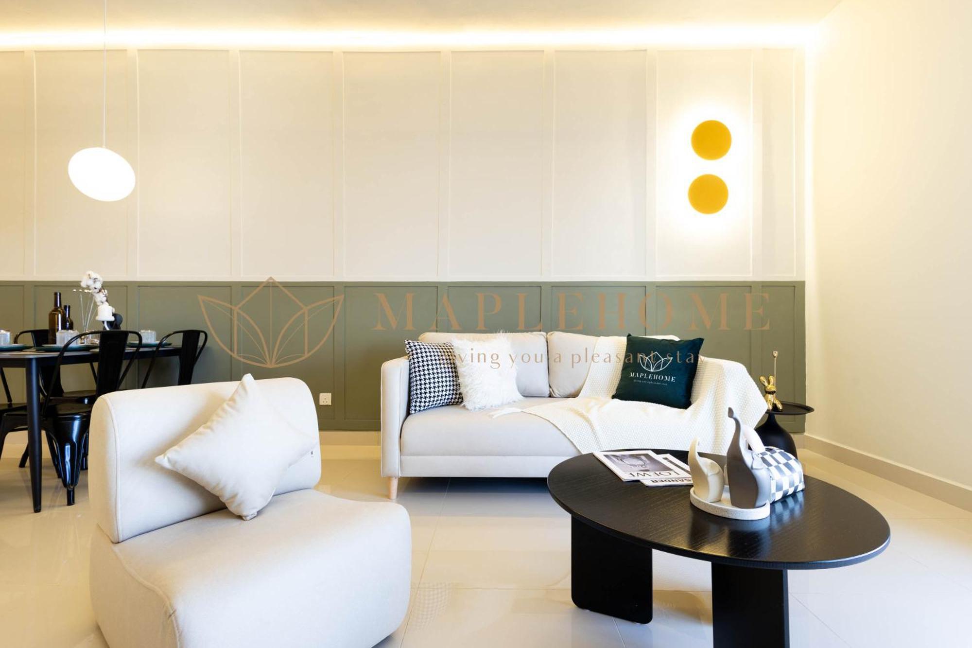 Apartmán The Apple Melaka Pokoj fotografie