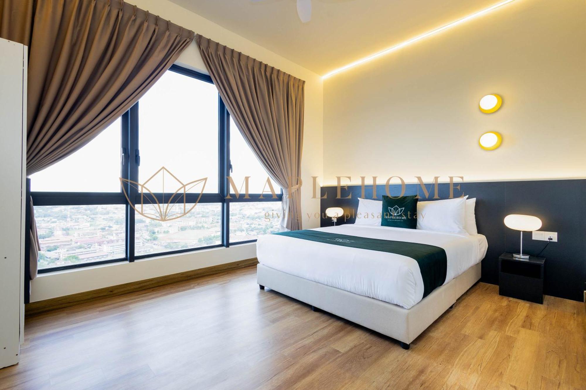 Apartmán The Apple Melaka Pokoj fotografie