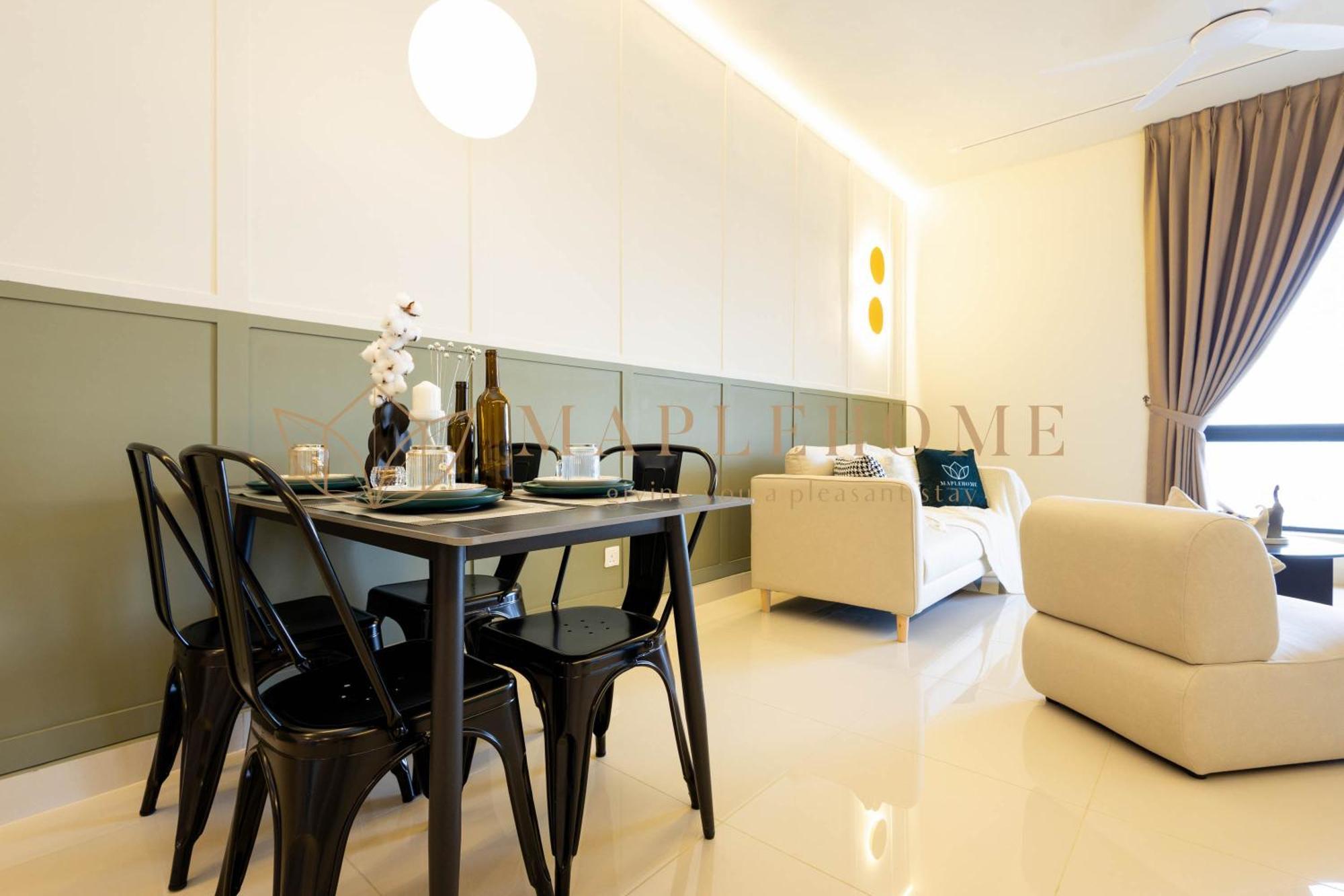 Apartmán The Apple Melaka Pokoj fotografie